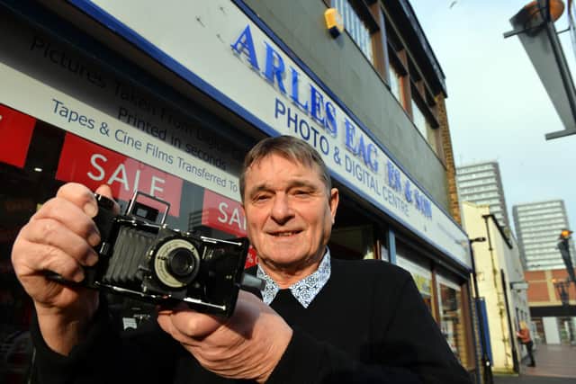 Brian Eagles is set to close the family's Charles Eagles and Son photographic shop