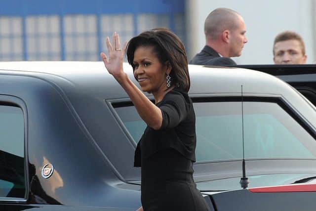 Michelle Obama loved to step out in a pair of Jimmy Choo kitten heels