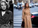 Simple, sleek, stylish: Marlene Dietrich and Alexa Chung working a ladies’ trench