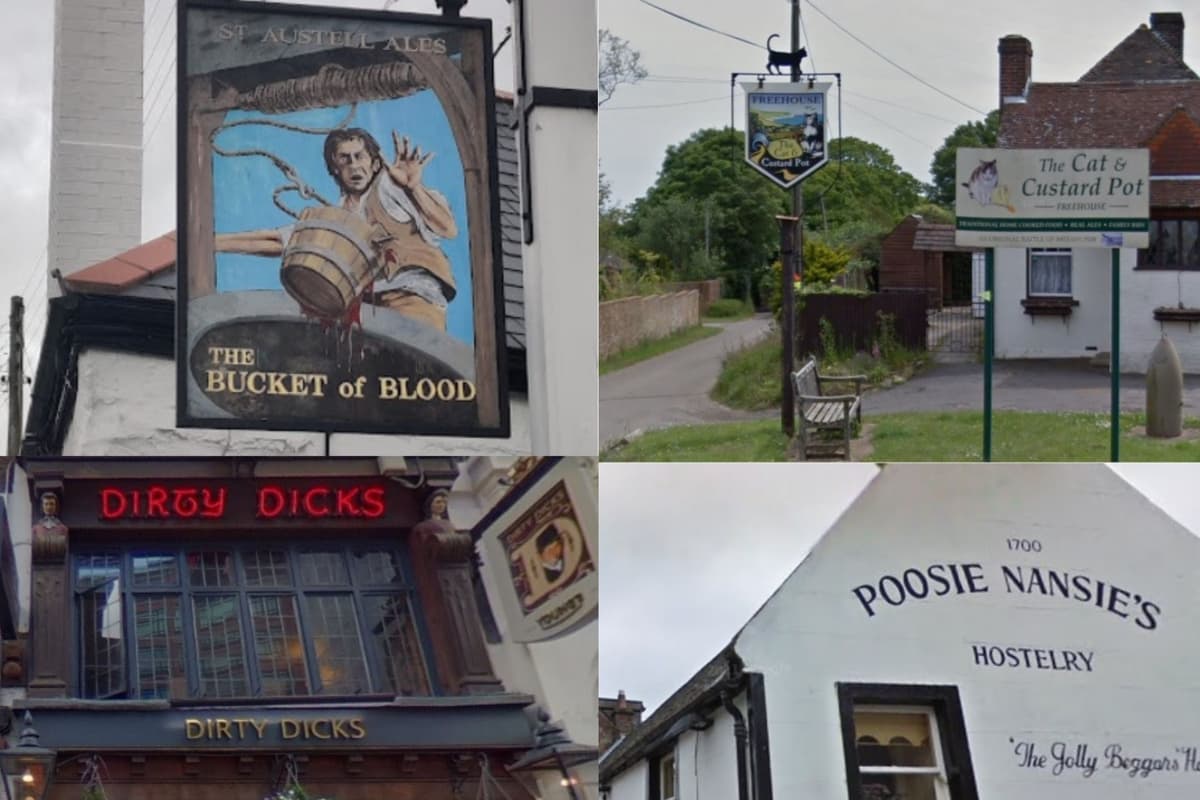 The UK's 50 most bizarre, rude and disgusting pub names and their origins |  Sunderland Echo