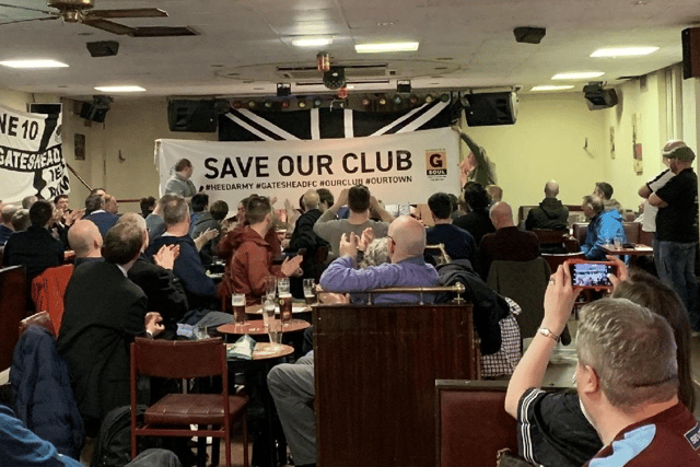 Gateshead supporters started the battle to keep their club alive back in March 2019