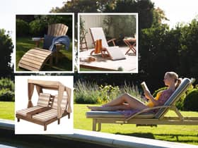 Garden sun loungers, from wooden, to cheap, wheeled, and luxury