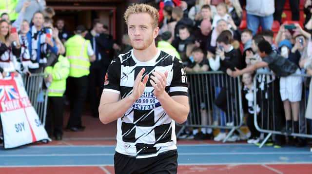 <p>Gateshead captain Greg Olley is looking forward to the new National League season (photo Charles Waugh)</p>