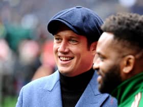 Vernon Kay, seen here attending an NFL London game, admitting to a scheme concocted by Shane Ritchie to assure clean water in the camp