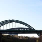 Emergency services were called to an incident on Wearmouth Bridge after concerns were raised for the welfare of a man.