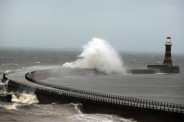 The Met Office has issued a yellow weather warning for Sunderland