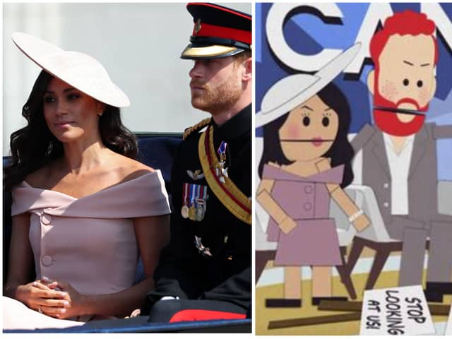 Harry and Meghan will not sue South Park creators over Worldwide Privacy Tour episode