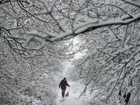 Snow is expected to hit the UK in late March. (Getty Images)