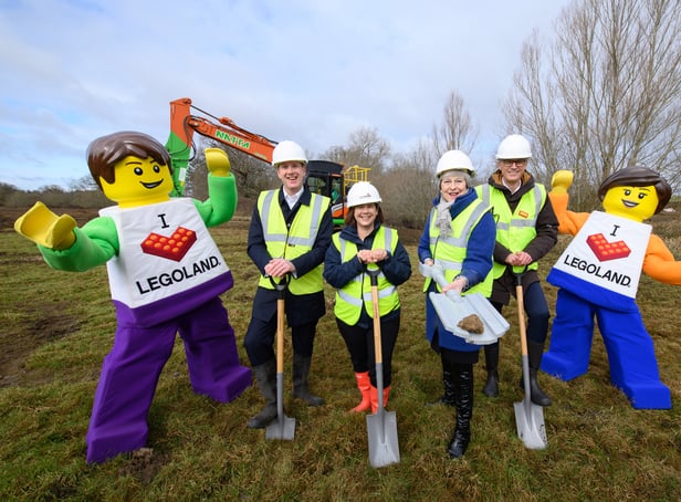 <p>Construction has begun on the UK’s first Lego themed holiday village at the Legoland Windsor Resort</p>