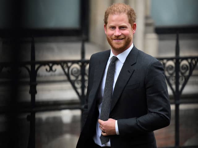 Prince Harry will attend the coronation without his wife Meghan Markle. . (Photo by Belinda Jiao/Getty Images)