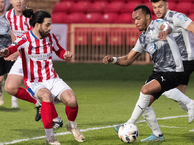 Gateshead secured their National League status with a goalless draw against Dorking Wanderers (photo Charles Waugh)