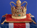 The impressive chocolate crown at Cadbury World
