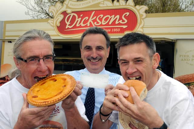 In 2012, Dicksons got behind a sponsored mountain climb for the Help for Heroes charity. Getting their teeth into the challenge were Steve Berry, Dicksons MD Michael Dickson and Ray Smith.