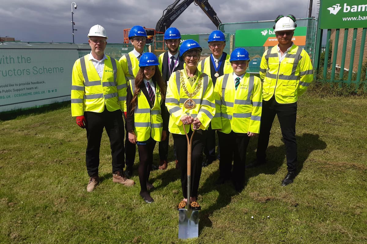 Work begins on new £35million school building at Sunderland academy