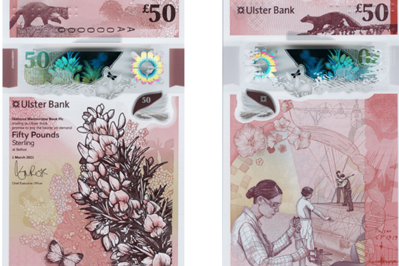 UK banknotes among world’s most beautiful including NI £50 & Scottish £100