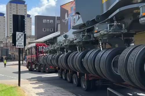 Abnormal Load Driver Drivers warned of delays as abnormal loads pass through city centre