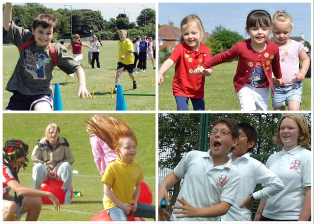 Memories of the fun you had at sports day.
