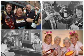 A toast to all these wine scenes from the Sunderland Echo vaults.