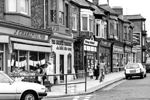 Chester Road around 30 years ago.