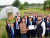 Green fingered pupils receive School Garden Team of The Year award from celebrity gardener Frances Tophill