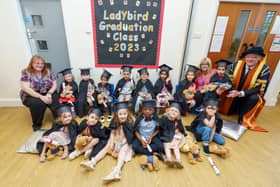 University Vice-Chancellor and Chief Executive Sir David Bell attending St Mary’s Childcare Centre Graduation