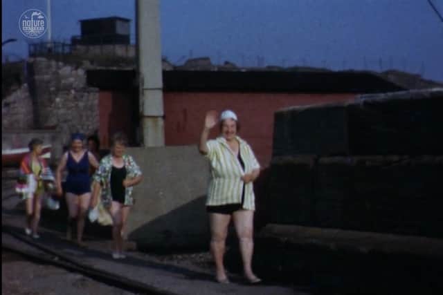 Seaham swimmers enjoying an early morning dip 60 years ago.