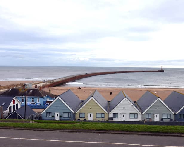 The man was recovered from the water near Roker Pier
