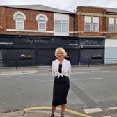 Back on the Map chief executive Jo Cooper outside the building the charity has bought in Villette Road