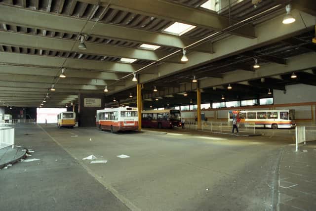 The bus station as it looked in 1996.