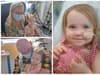 Playtime for Beatrix as heart transplant girl, two, gets to leave the hospital ward after positive tests