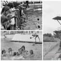 Dawdon pit pool in the summer of 1977.