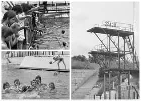 Dawdon pit pool in the summer of 1977.