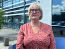 PA picture of Helen Ray, chief executive of the North East Ambulance Service outside the company's HQ in Newcastle, as bosses of the service have apologised to families after staff were accused of covering up errors and withholding evidence from coroners when patients died.