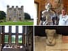 12 fabulous photographs giving a behind-the-scenes look as Hylton Castle is restored to its former glory