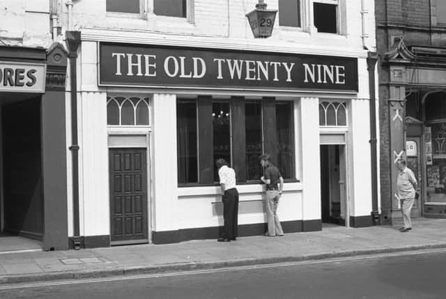 The Old Twenty Nine in High Street West in 1976.