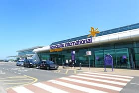 Newcastle International Airport. 