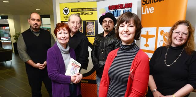 The launch of the 2014 Sunderland Comic Con.