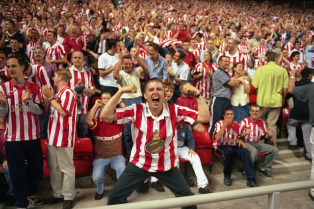 That very first league game at the Stadium of Light and Colin was there.