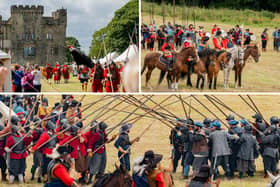 A Civil War reenactment took place in Sunderland over the weekend.