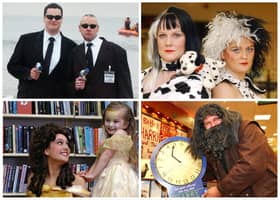 9 times you dressed up as famous TV and film characters. And what a job you did.