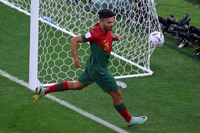 Goncalo Ramos scored a hat-trick for Portugal against Switzerland at the World Cup in Qatar.