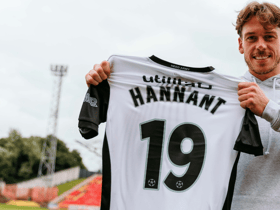 Gateshead have completed the signing of former Port Vale and Colchester United midfielder Luke Hannant (photo Jack McGraghan)