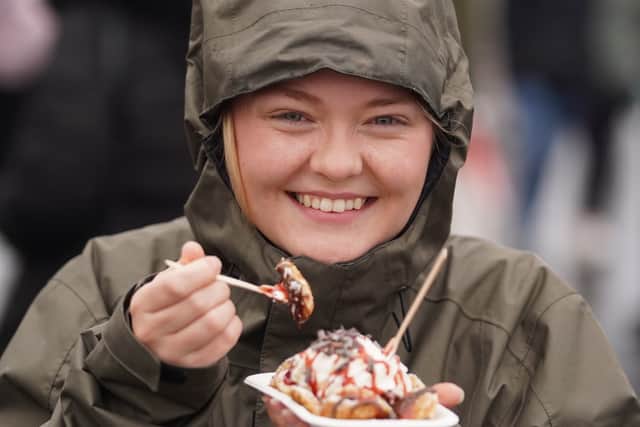 Seaham Food Festival. Picture issued by Durham County Council.