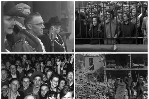 War was over and this is how Sunderland celebrated in 1945