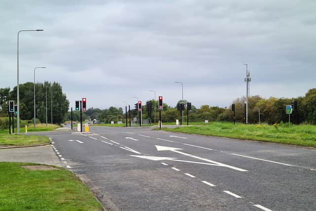 The new-look West Rainton junction