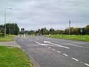 The new junction lay-out on the A690 at West Rainton