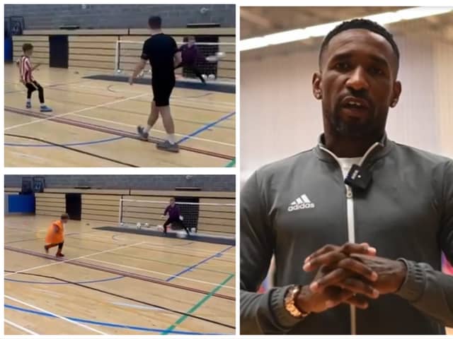 Jermain Defoe gives these North East children a day to remember