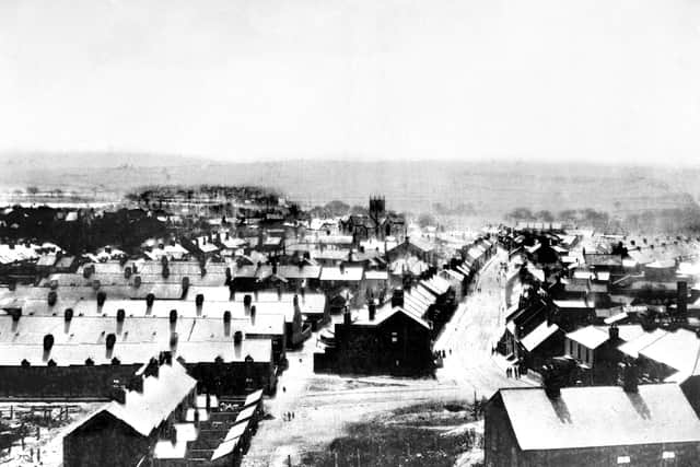A retro view of Houghton-le-Spring.