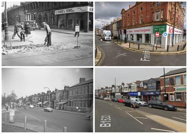 Sunderland streets through the years.