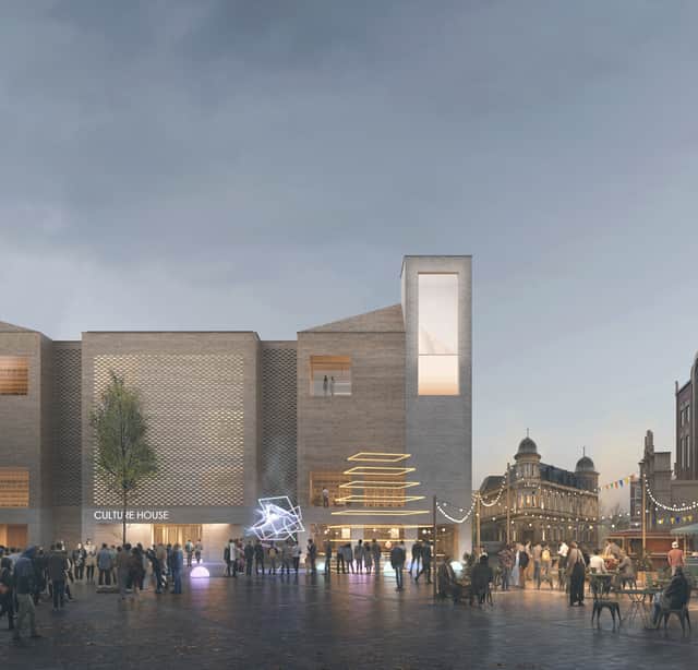 A CGI of Culture House. Submitted.